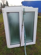 Okno  używane z Niemiec 137wys113szer UR z ruchomym slupkiem 