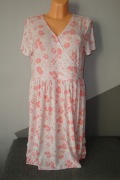 Bonprix Sukienka letnia w kwiaty rozm.40/42