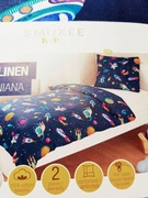 Pościel Bawełniana Dziecięca KOSMOS 160 x 200 cm +poszwa na poduszkę 70x80 