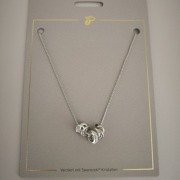 Nowy, fabrycznie zapakowany naszyjnik Tchibo z kamieniami Swarovskiego