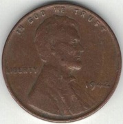 991 USA 1 cent 1942