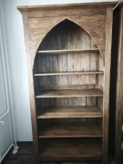 Biblioteczka Dębowa CLASH – 100% Lity Dąb – Stan Idealny