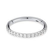 Kolczyk clicker 14G stal chirurgiczna 6mm septum/tragus/conch