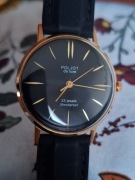 Poljot de luxe  górniczy murzynek 23jewels garniturowiec vintage au20