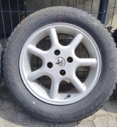 Koła zimowe 195/65/15.  zdemontowane z peugeot  rozstaw 4x108 