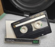 Kaseta magnetofonowa Denon HD8 100 (1987)