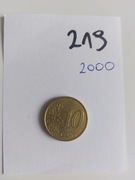 Francja 10 eurocentów, 2000
