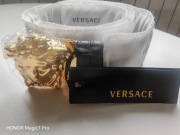 Versace Medusa Skórzany pasek 