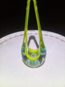 Szklany koszyk bohemia 