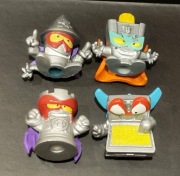 Srebrna  rzadka figurka super zings 4 szt