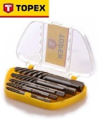 TOPEX wykrętaki do śrub 14A110 zestaw 5szt 