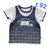 Nowa koszulka T-shirt chłopięcy w rozmiarze 92 polski producent Barbaras 