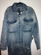 KOMBINEZON MĘSKI JEANS BOOHOOMAN 36 S 
