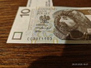 Banknot 10 zł radar CC3011103