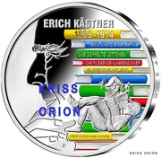 20 Euro 2024- D -Niemcy- 150 lat ur. - ERICH KÄSTNER -Pisarz + Prezent
