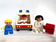 Zestaw Lego DUPLO pogotowie szpital retro Vintage 2682 karetka
