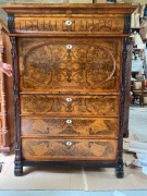 Sekretarzyk ok 100 letni, wys 147 cm, szer 102 cm,