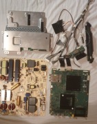 Zasilacz, płyta główna, logika i moduł WiFi do TV SONY KD-55AF8