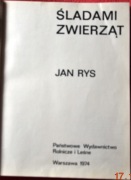 ŚLADAMI ZWIRZĄT - Jan Rys