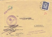 1939 Kurierem, list wysł. pocztą dyplomatyczną z Poselstwa Polski w Wiedniu