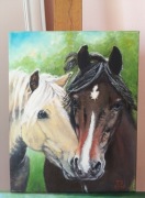 Portret koni.   