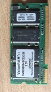 Pamięć RAM DDR Kingston KVR266X64SC25/256 256MB