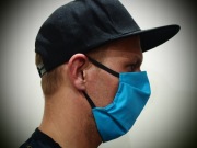 Streetwear mask bawełniana na twarz, dwuwarstwowa