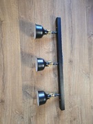 Lampa sufitowa Ikea RANARP, 3 reflektory, czarna