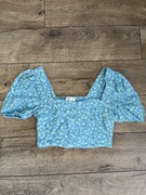 Damska bluzka Mango z bufiastymi rekawkami XS