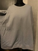 H&M bluza z dzianiny dresowej oversize casual błękitna duża