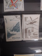 Znaczeki nr 2290 i 2291Lotnictwo współczesne I seria kasowane