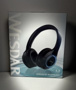 Słuchawki Bezprzewodowe Bluetooth 5.3 Wesdar K-216H | NOWE | FM | USB-C