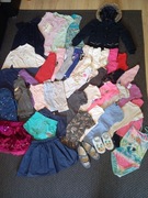 Mega paka ubrań 116 Cool Club 45 sztuk Lupilu C&A Sinsay kurtka dziewczynka