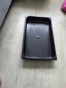 Pojemnik GN 1/1 z czarnego poliwęglanu 530x325x(H)65mm