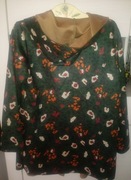 Włoska bluza narzutka w panterkę