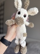 Jednorożec na szydełku, handmade pluszak 