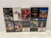 10 kaset soundtraki. Star Wars, Back to the Future, Star Trek Dirty Dancing
