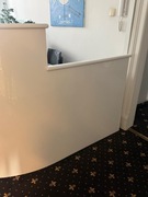 Lada/ konsola recepcyjna robiona na zamówienie do biura