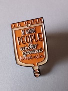 Metalowa przypinka pin broszka wpinka