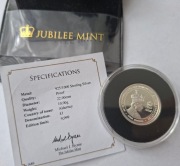 ALDERNEY 2018 1 FUNT Pound KORONACJA ELŻBIETY II - SREBRO