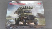 ICM 1/35 - Sowiecka katiusza na bazie amerykańskiej ciężarówki G7107 