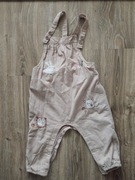 Ogrodniczki/spodnie sztruksowe NEXT rozm. 86 cm