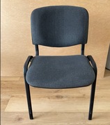 Krzesło konferencyjne popielate