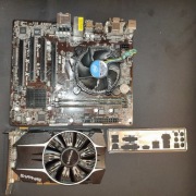 ASRock H81M I5 4590 8GB DDR3 R7 260X 1GB