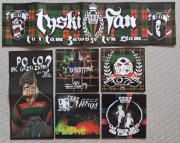 Vlepki GKS TYCHY, Zawisza,  ARKA, Cracovia, Lech, KSZO  # 03