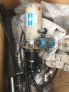 Pompa hydrauliczna kipra windy samochodowej +4szt siłowniki DYNA JACK 12V