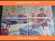 Puzzle 1500 Cyberpunk 2077 Good Loot Valentinos KOMPLET bez pudełka