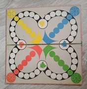 Gra planszowa Chińczyk Człowieku nie irytuj się PRL