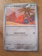 Alolan Diglett 122/191 Karta POKEMON TCG Scarlet & Violet Surging Sparks