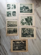 Stare papierowe reprodukcje obrazów / zdjęcia z gazety Żołnierz polski
